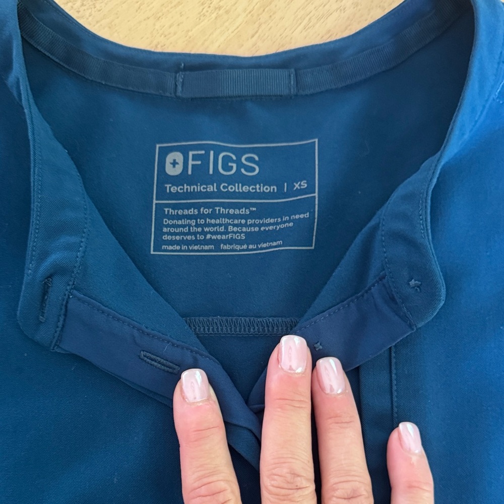 FIGS DEEP REEF Scrub Set